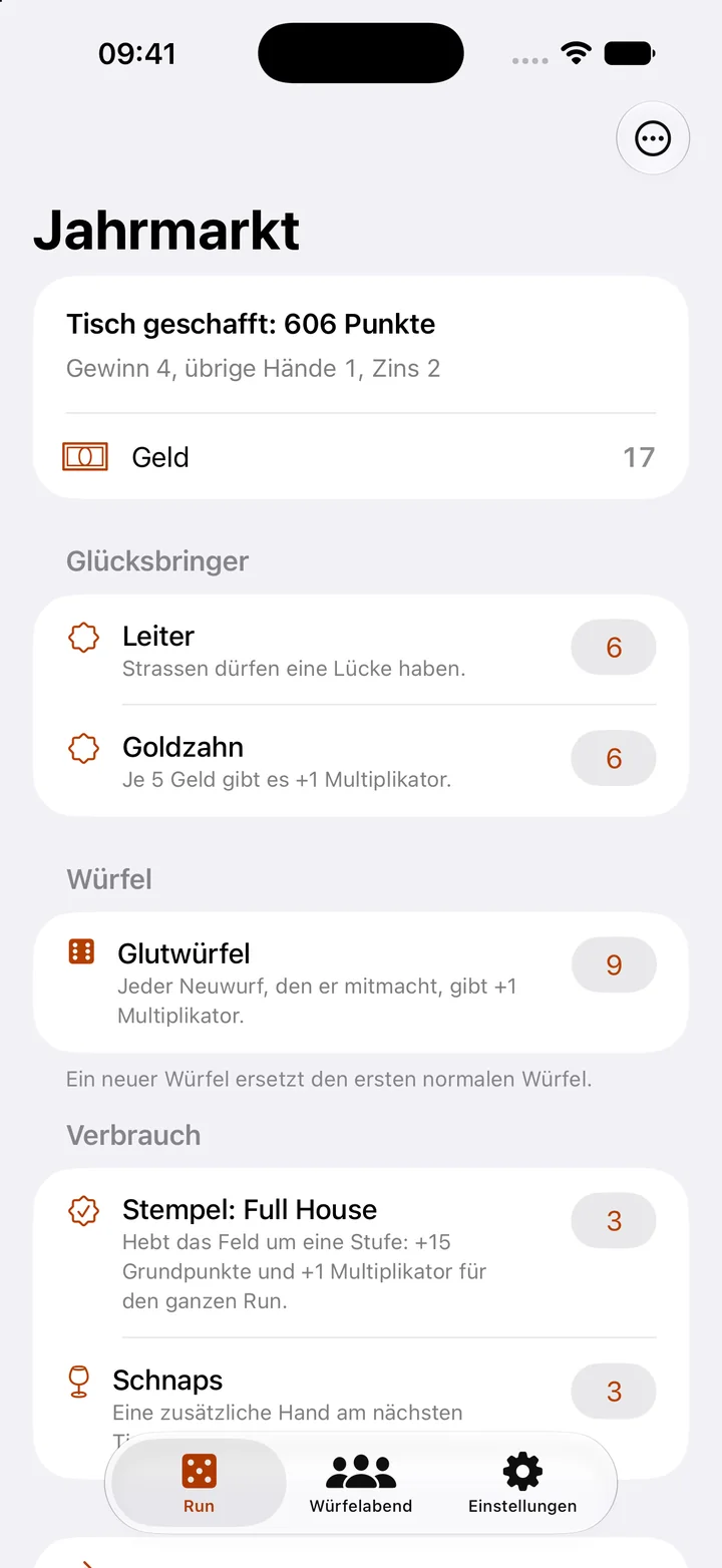 Glücksbringer brechen Regeln